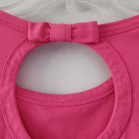 KATE SPADE | Long Sleeve Shirt Top Back With Bow Details Pink Sz SMALL - Picture 5 of 5